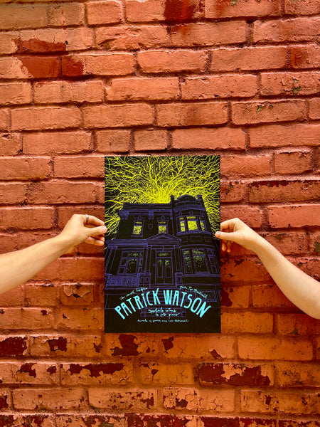 Patrick Watson Benefit Concert - Screen printed poster